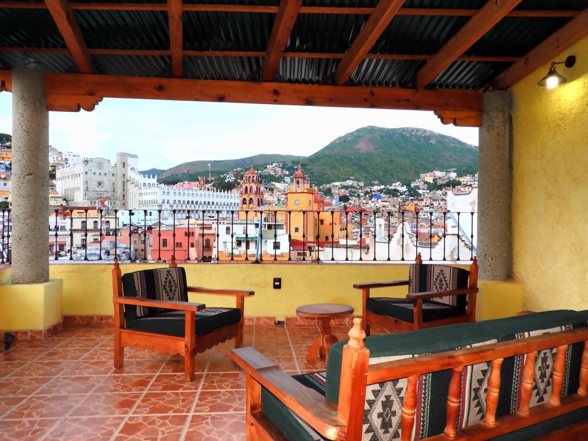 Hotel Plaza San Cayetano Panoramic House Guanajuato Exterior foto